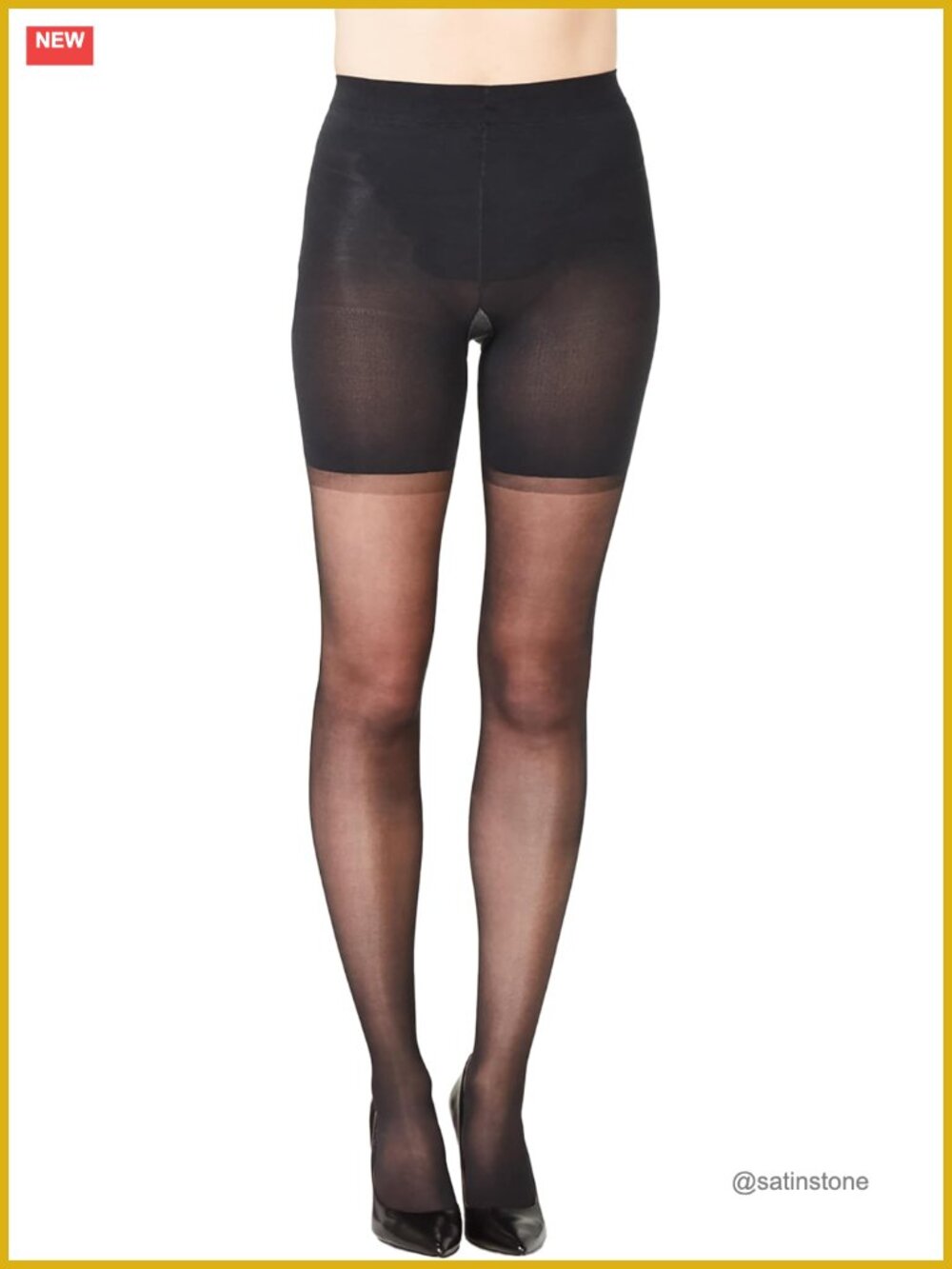 Shapewear Mid-Thigh Sheers Full Length Tummy Control Invisible Body Shaper